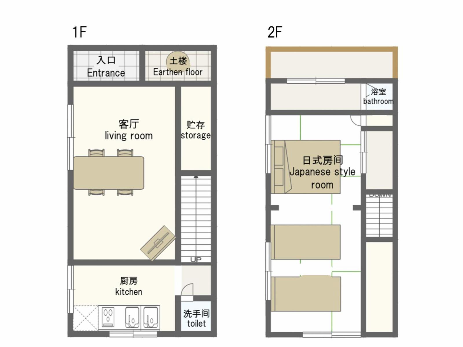 Edo Traditional House Skytree View Asakusa Line * Tokio